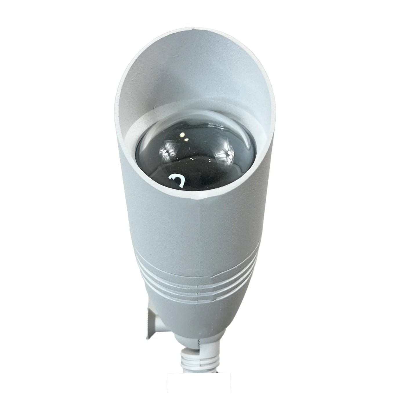 4x/8x/12x Package 12V Low Voltage LED Smooth Bullet Directional Outdoor Aluminum Spotlight with 5W 3000K Bulb