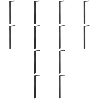 4x/8x/12x Package 3W Stainless Steel Directional Pathway Light LED Bollard Landscape Lighting