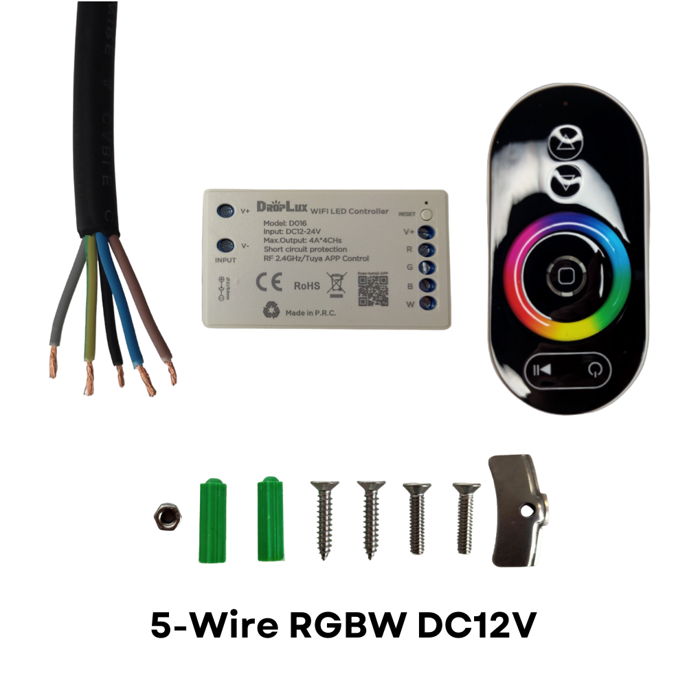 Pool and Spa RGB/RGBW Color Changing 12V Stainless Steel Low Voltage Light IP68