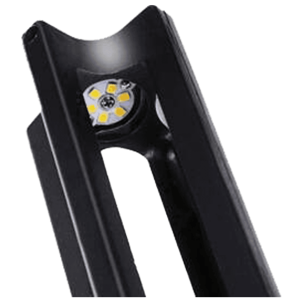 12V Low Voltage 3W 3000K Warm White Integrated LED Rectangular Bollard Light Outdoor Aluminum Path Lighting