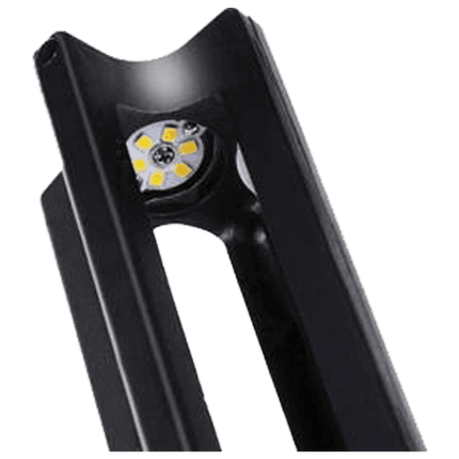 12V Low Voltage 3W 3000K Warm White Integrated LED Rectangular Bollard Light Outdoor Aluminum Path Lighting