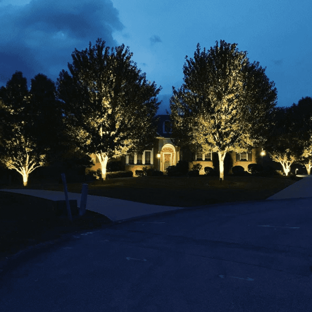 4x/8x/12x Package 30W 12V Low Voltage Smart Bluetooth RGBW Narrow Beam Directional Outdoor Landscape Aluminum Spotlight