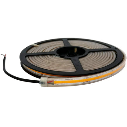 16ft/32ft/82ft Dotless Single Color Linear 8mm 3.4W/ft / 4.5W/ft 10mm LED Strip Lights Low Voltage FCOB DC24V Tape Light