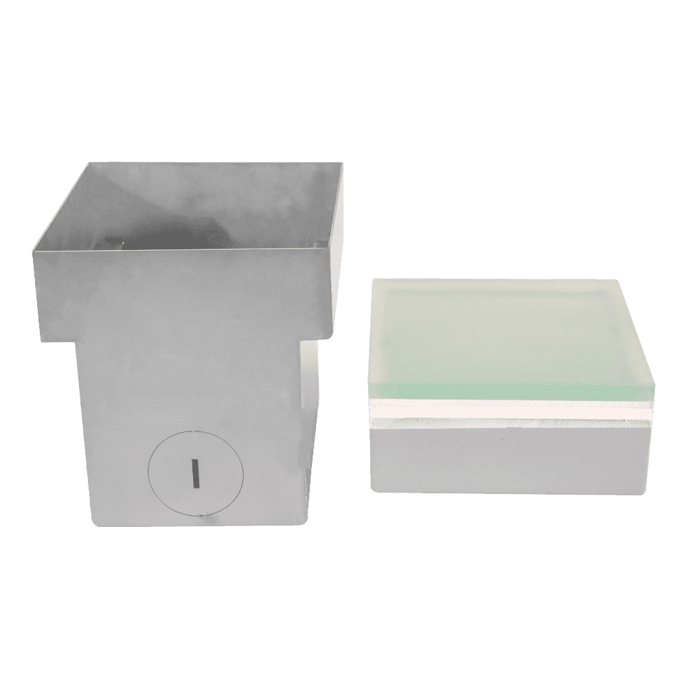 DC12V Low Voltage In Ground RGB or WW LED Aluminum Brick Paver Light Square IP67 Waterproof