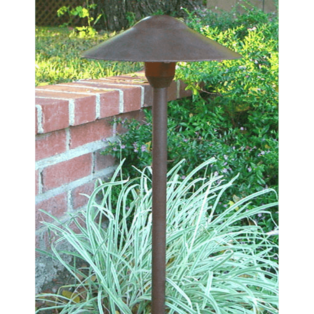 4x/8x/12x Package 12V AC/DC Aluminum Low Voltage Landscape Lighting Mushroom Path Light 3W 3000K Bulb