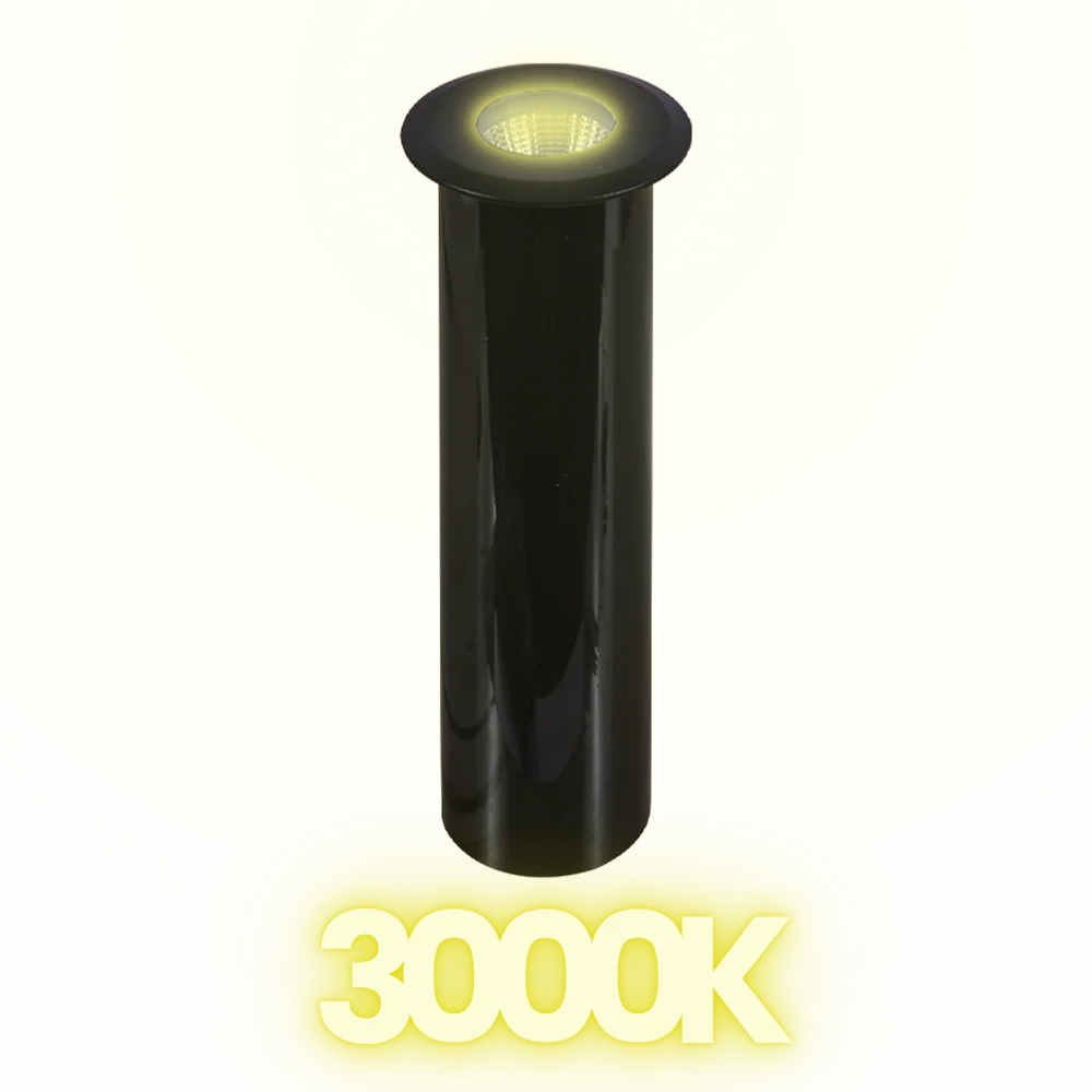 4x/8x/12x Package 3W COB LED 12V Low Voltage In-Ground Landscape Well Lights Waterproof Fixture