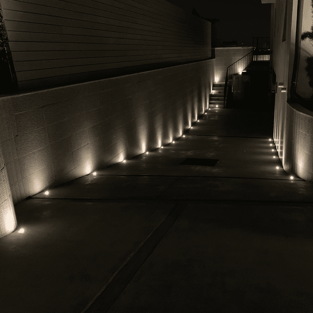 4x/8x/12x Package 3W COB LED 12V Low Voltage In-Ground Landscape Well Lights Waterproof Fixture