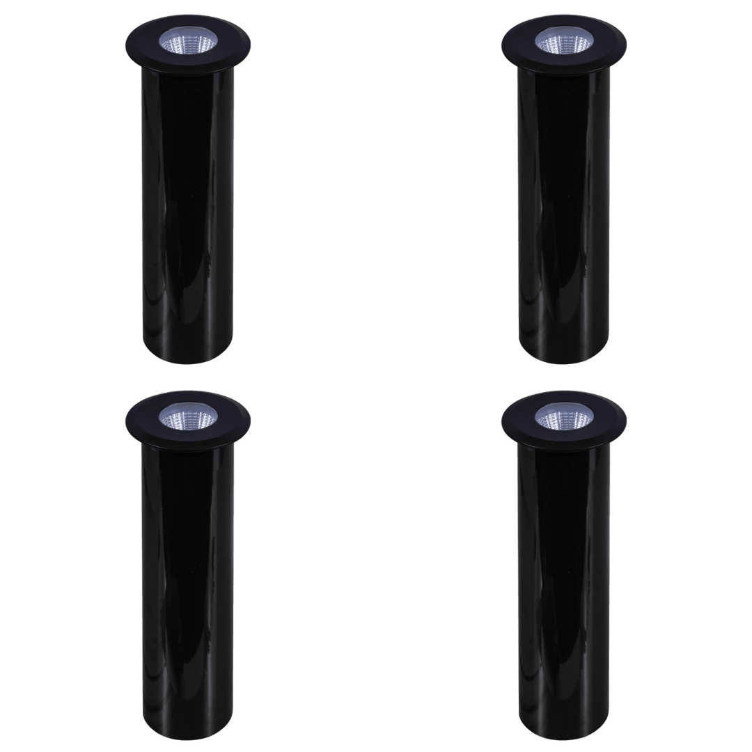 4x/8x/12x Package 3W COB LED 12V Low Voltage In-Ground Landscape Well Lights Waterproof Fixture