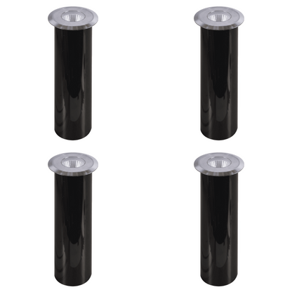 4x/8x/12x Package 3W COB LED 12V Low Voltage In-Ground Landscape Well Lights Waterproof Fixture