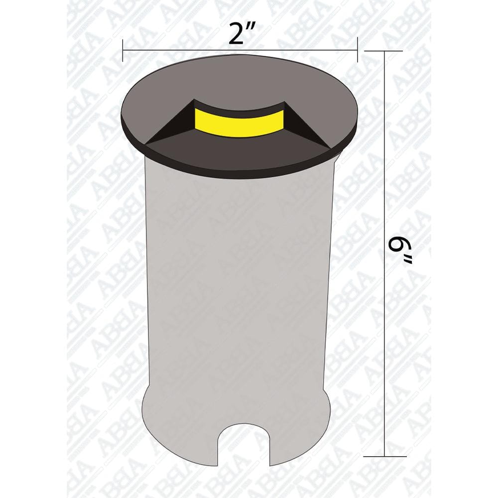 4x/8x/12x Package 3W COB 12V Low Voltage LED Monodirectional Stainless Steel Waterproof In-Ground Landscape Well Light 3000K