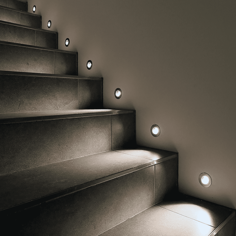 4x/8x/12x Package 3W COB LED 12V Low Voltage In-Ground Landscape Well Lights Waterproof Fixture