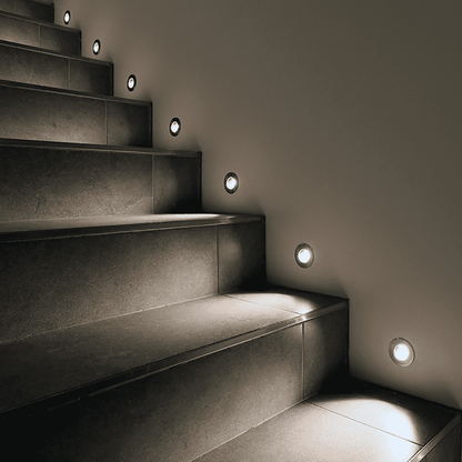 4x/8x/12x Package 3W COB LED 12V Low Voltage In-Ground Landscape Well Lights Waterproof Fixture