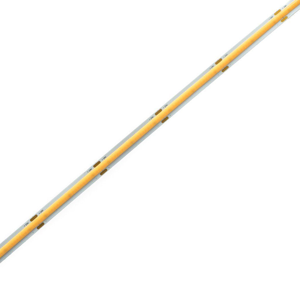 16ft/32ft/82ft Dotless Single Color Linear 8mm 3.4W/ft / 4.5W/ft 10mm LED Strip Lights Low Voltage FCOB DC24V Tape Light