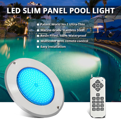 Pool and Spa RGB/RGBW Color Changing 12V Stainless Steel Low Voltage Light IP68