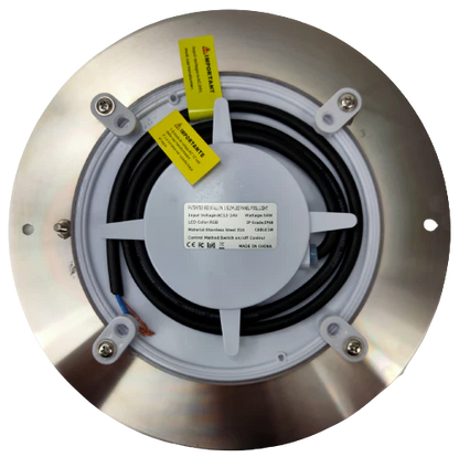 Pool and Spa RGB/RGBW Color Changing 12V Stainless Steel Low Voltage Light IP68