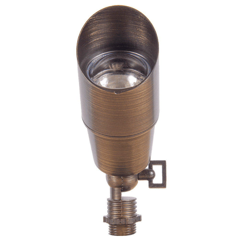 12V Low Voltage Directional Brass Spotlight Outdoor Landscape Lighting