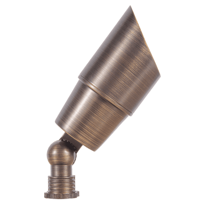 12V Low Voltage Directional Brass Spotlight Outdoor Landscape Lighting