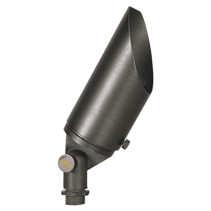 4x/8x/12x Package Adjustable 12V Low Voltage LED Bullet Landscape Brass Spotlight Outdoor Lighting with 5W 3000K Bulb