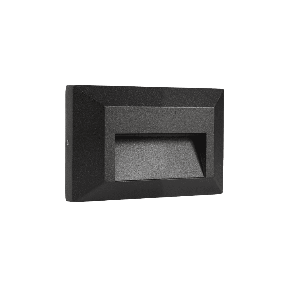 4x/8x/12x Package 2+2+2W 3CCT 3000K/4000K/5000K 12V Low Voltage Cast Aluminum Rectangular Surface Mount LED Stair Step or Deck Light