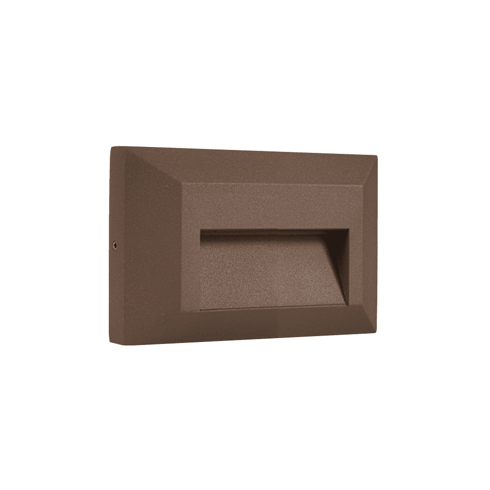 4x/8x/12x Package 2+2+2W 3CCT 3000K/4000K/5000K 12V Low Voltage Cast Aluminum Rectangular Surface Mount LED Stair Step or Deck Light