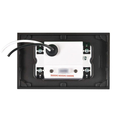 4x/8x/12x Package 3.5W 12V Low Voltage 3CCT Rectangular Waterproof Horizontal LED Aluminum Stairs Step Light Fixture