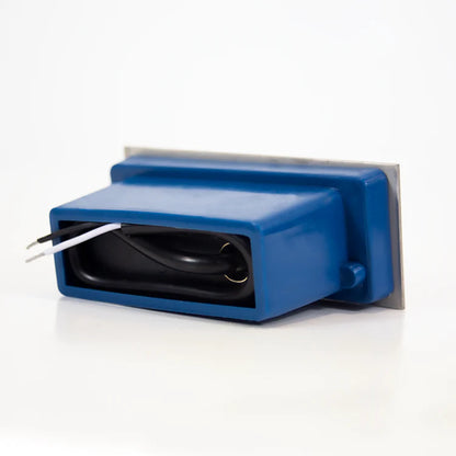 12V Low Voltage Outdoor Recessed Stainless Steel Brick Wall Light 3000K Warm White Integrated LED Step/ Stair Lighting Fixture