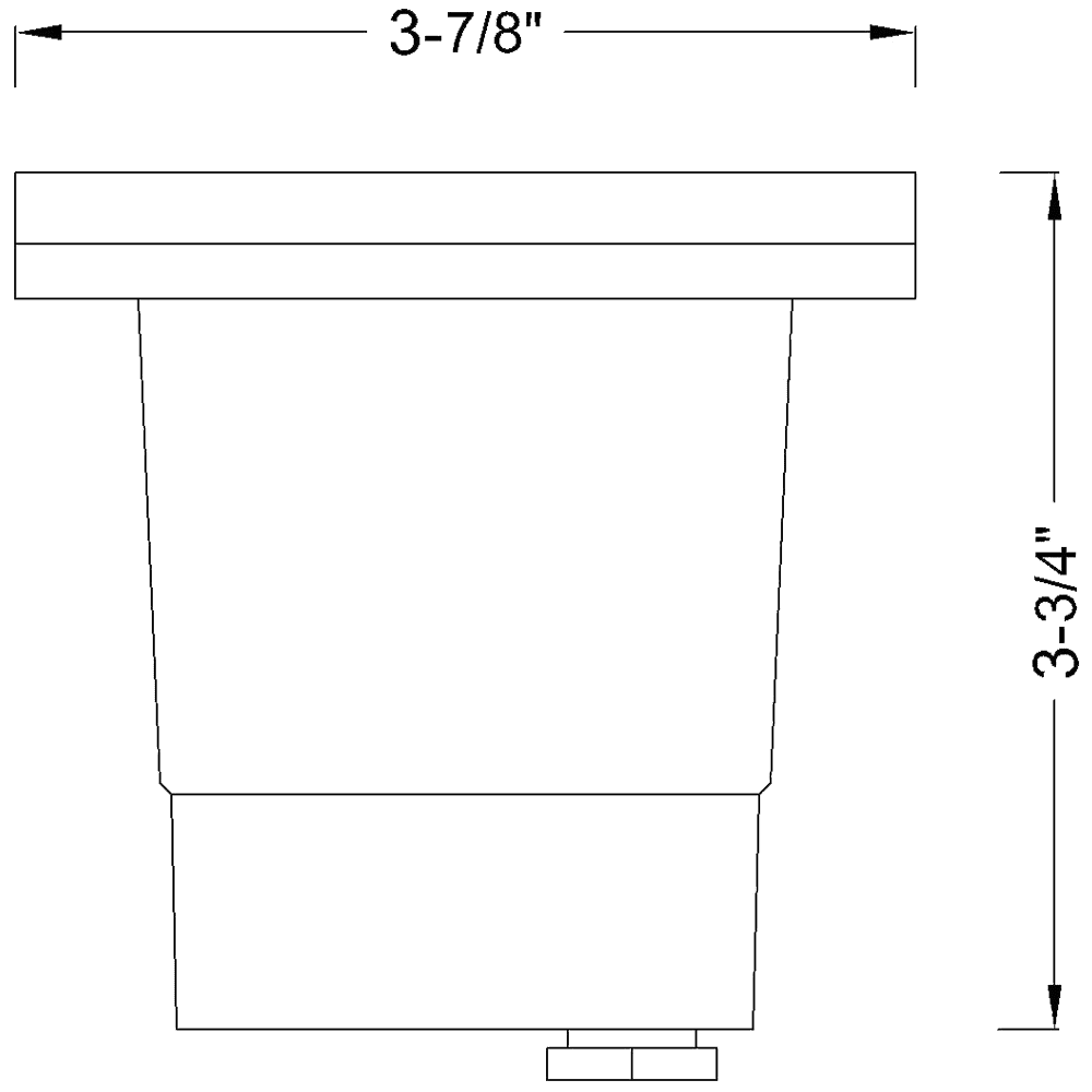 4x/8x/12x Package Cast Aluminum 12V Low Voltage Round LED In-ground Well Light IP65 Waterproof with 5W 3000K Bulb